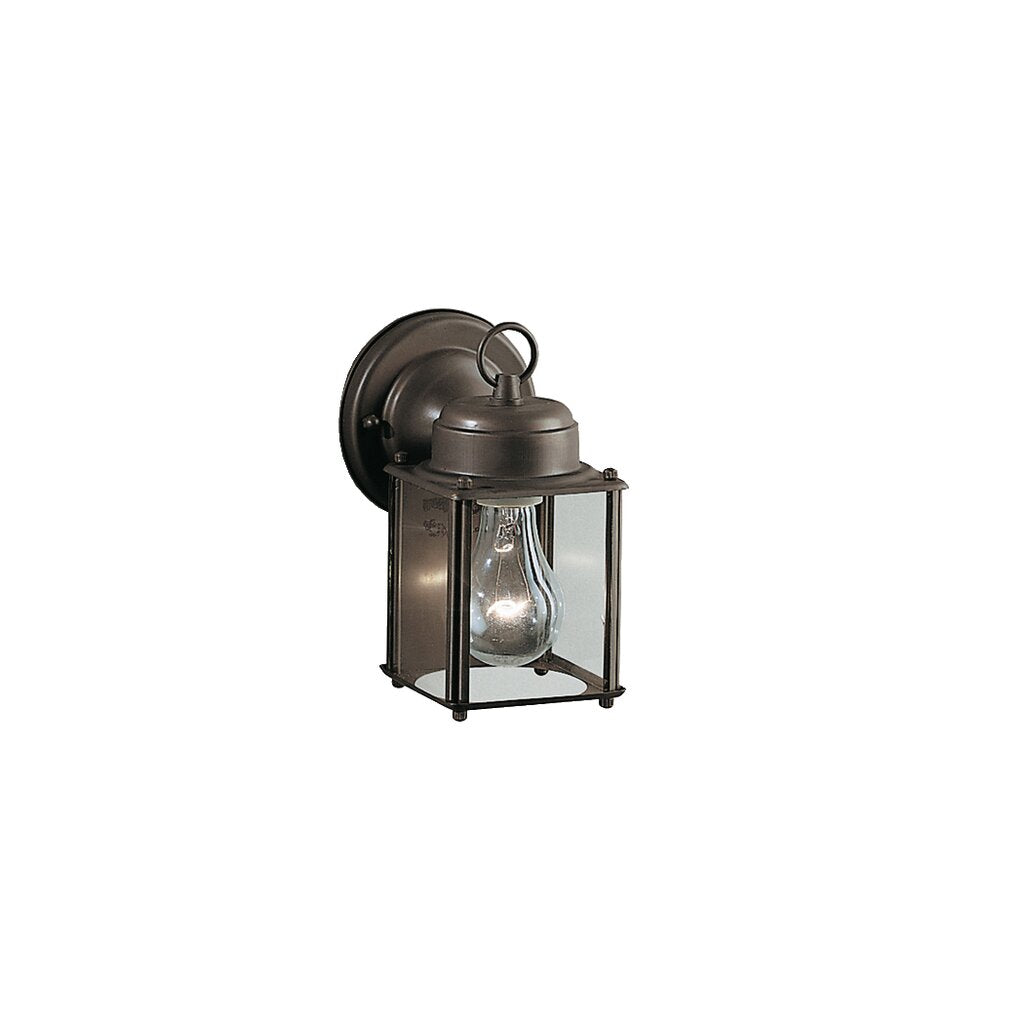 Kichler 9611OZ Fixture The one light New Street Wall Lantern features