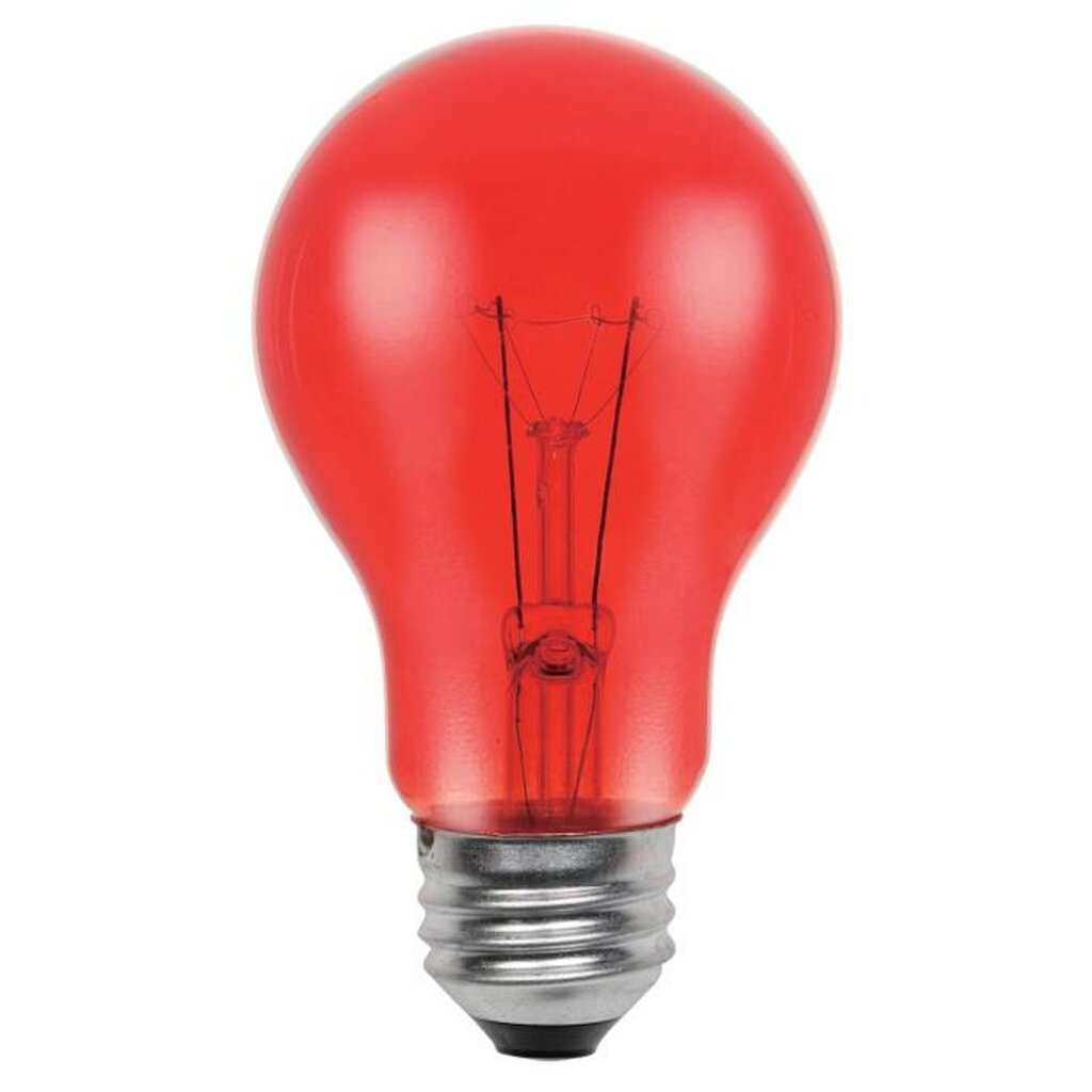 Westinghouse 0344600 25W A19 Red Incandescent Light Bulb