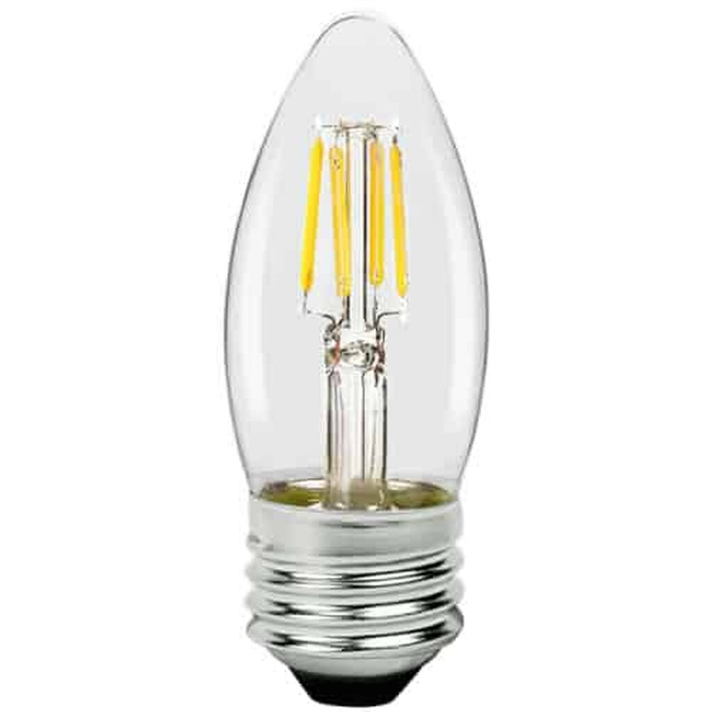 12 pack - TCP FB11D6030E26SCL95 5W B11 Warm White LED Light Bulb