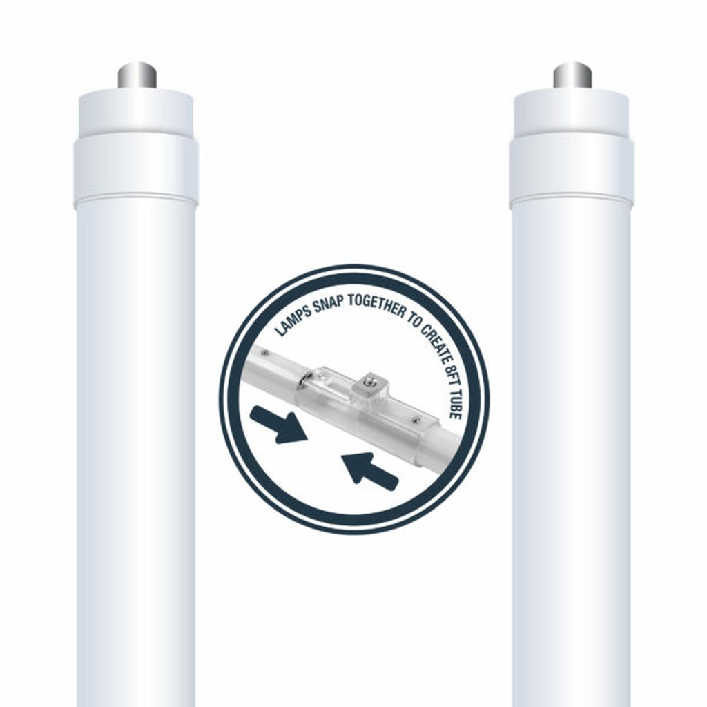 Feit Electric T96/840/B/LED 43W T8 Cool White LED Light Bulb