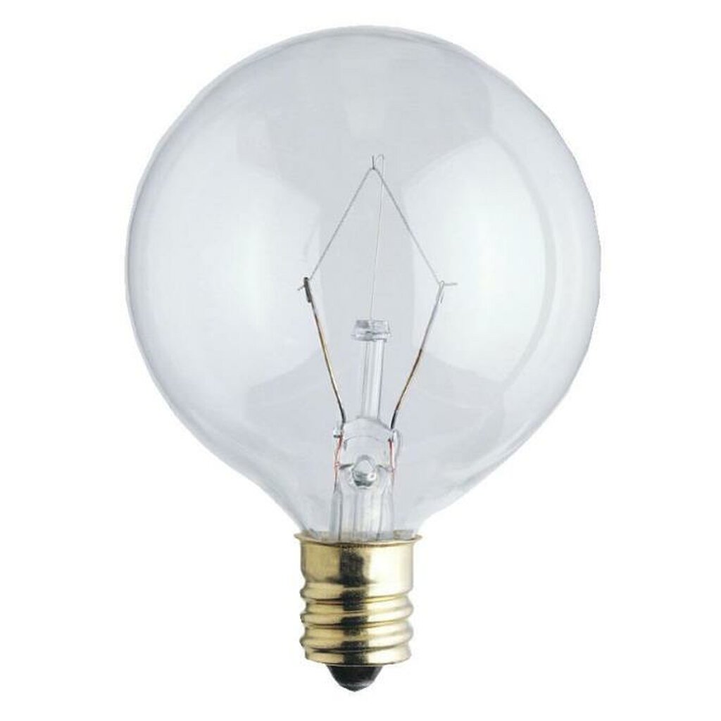 2 pack - Westinghouse 0382200 25W G16.5 Warm White Incandescent