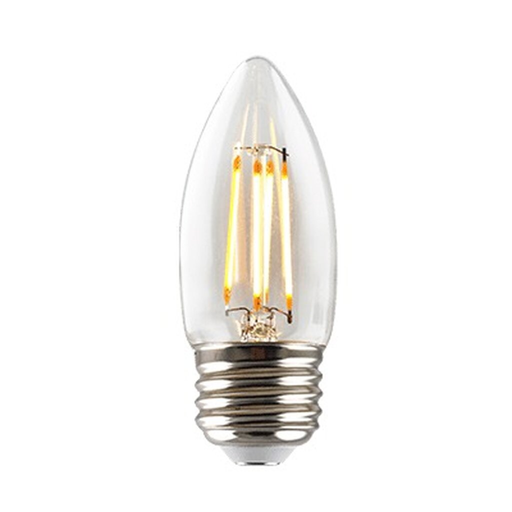 6 pack - Green Creative 37065 5W B11 Warm White LED Light Bulb