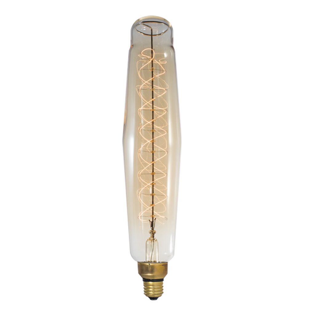 2 pack - Bulbrite 137301 60W ET25 Amber Incandescent Light Bulb