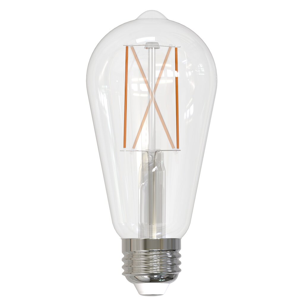 2 pack - Bulbrite 861941 (776769) 8.5W ST18 Soft White LED Light Bulb