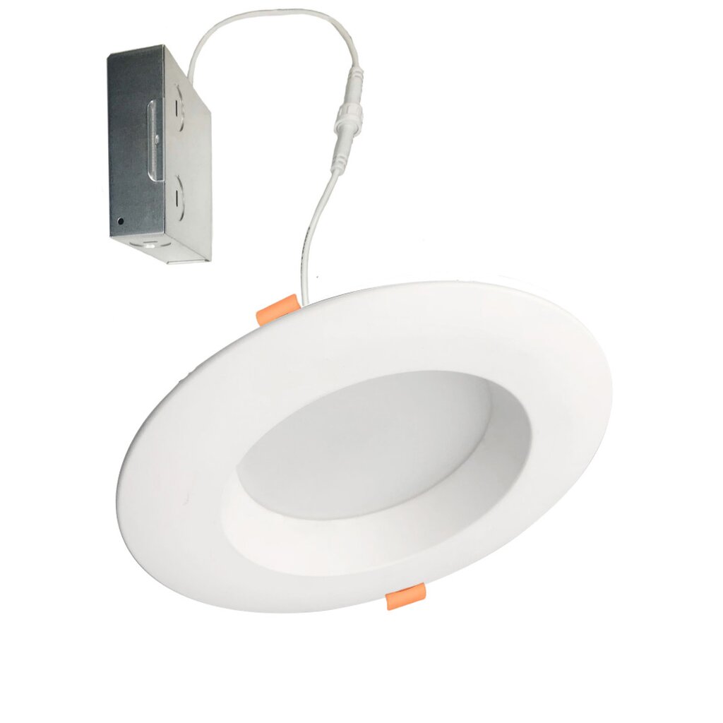 4 pack - Bulbrite 862656 (773302) 14W 6" Round LED Downlight Dimmable