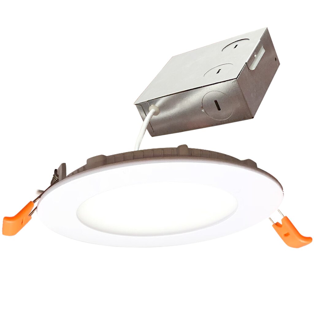4 pack - Bulbrite 862657 (773215) 12W 4" Round LED Downlight Dimmable