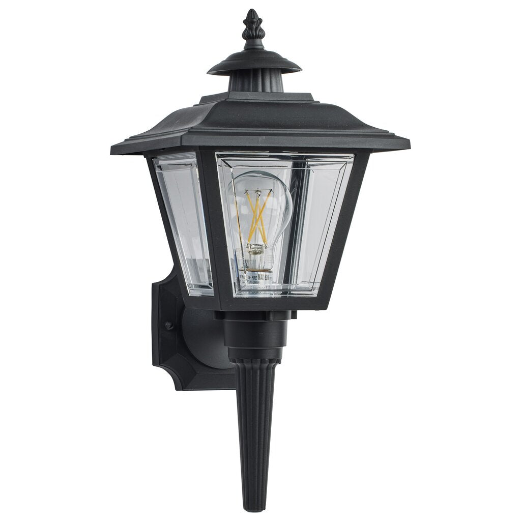 Satco SF77-896 Wall Lantern Fixture 1 Light - 17'' Coach Lantern with