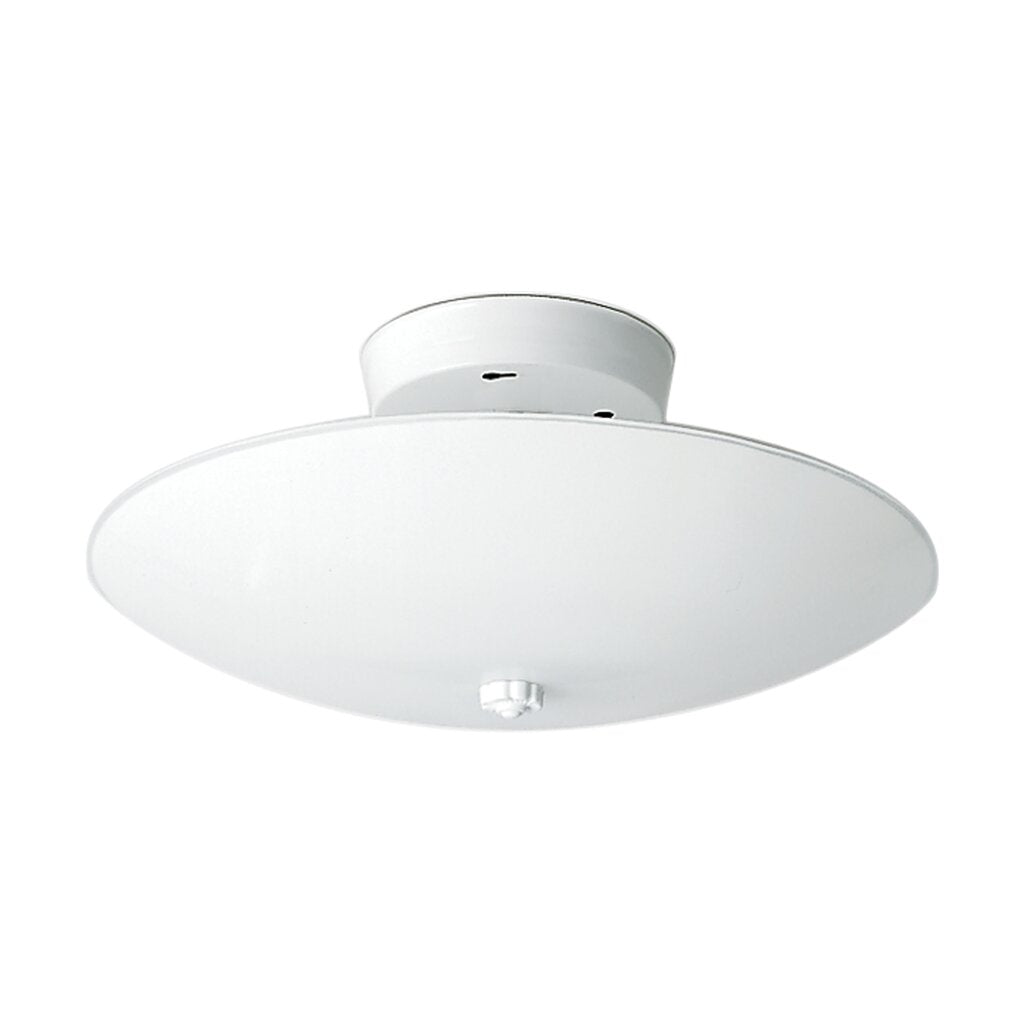Satco SF77-823 Flush Mount Fixture 2 Light - 12" Flush with White