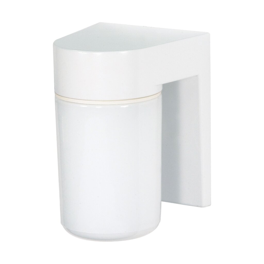 Satco SF77-530 Wall Fixture Fixture 1 Light - 8" Utility Wall with