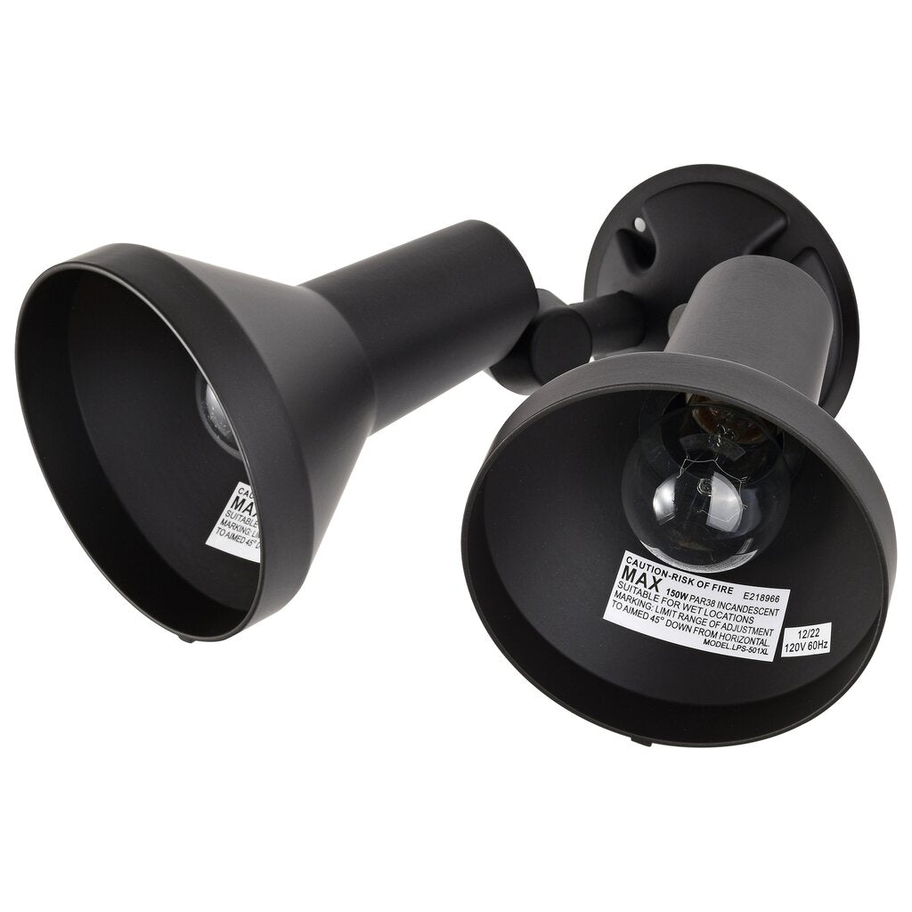 Satco SF77-495 Flood Light Fixture 2 Light - Add On Motion Sensor