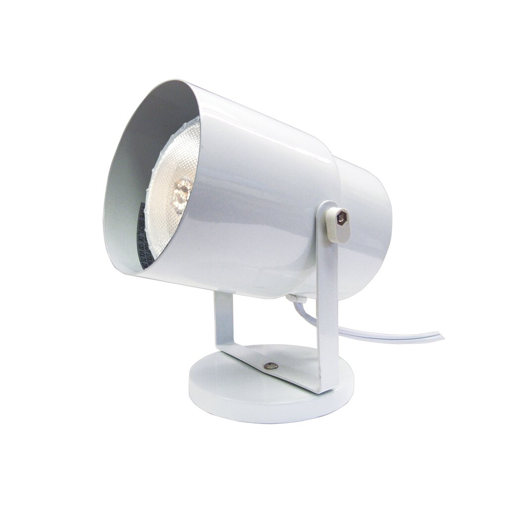 Satco SF77-395 Plant Lamp Fixture Steel; White Finish