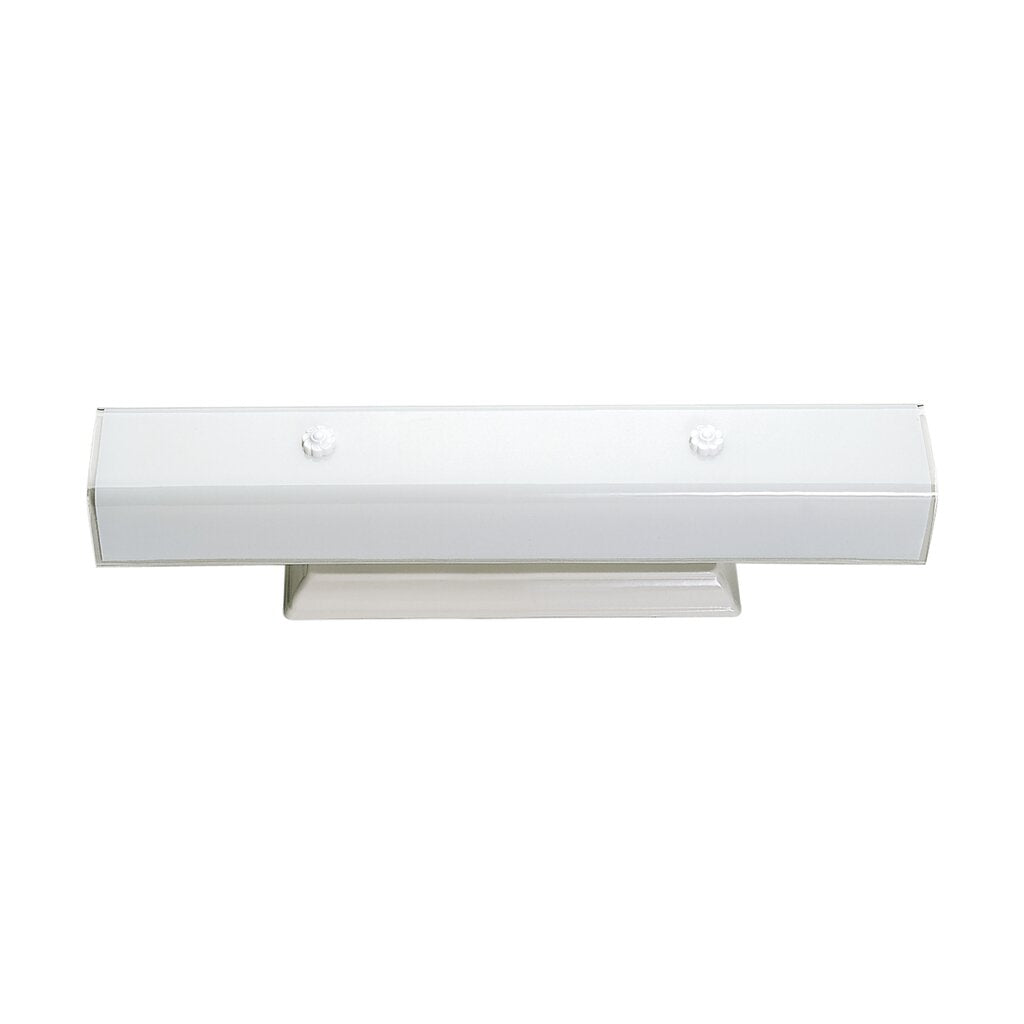 Satco SF77-088 Vanity Fixture 4 Light - 24" with White "U" Channel