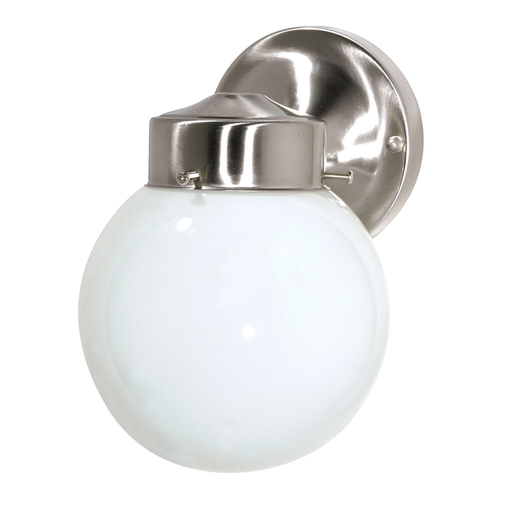 Satco SF76-705 Wall Fixture Fixture 1 Light - 6" Outdoor Wall with