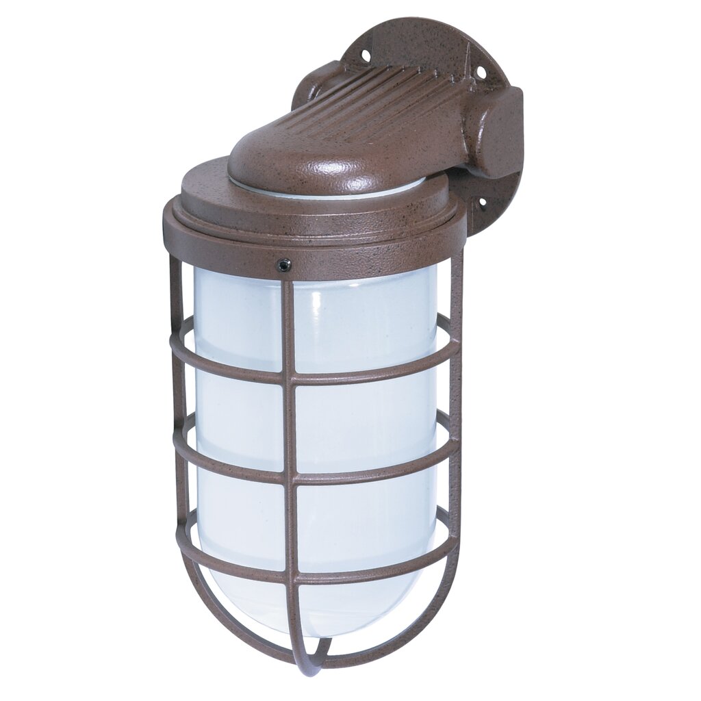 Satco SF76-623 Vapor Proof Fixture 1 Light - 10" Wall Mount with