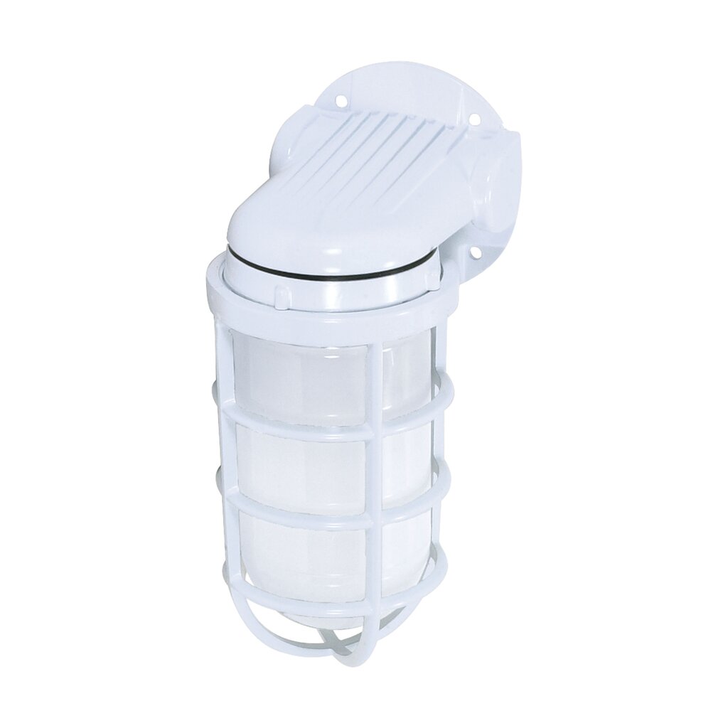 Satco SF76-615 Vapor Proof Fixture 1 Light - 10'' Wall Mount with