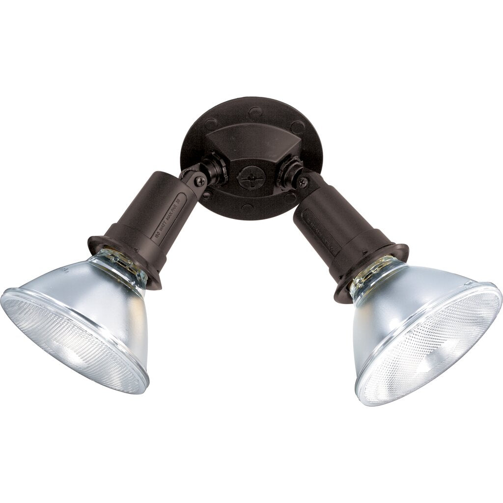 Satco SF76-523 Flood Light Fixture 2 Light - 10" PAR38 with Adjustable