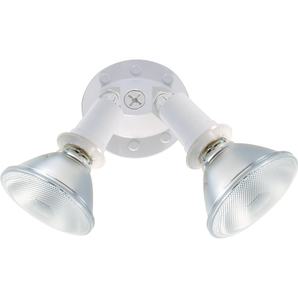 Satco SF76-522 Flood Light Fixture 2 Light - 10" PAR38 with Adjustable