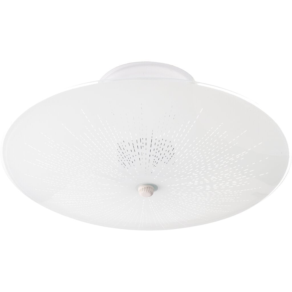 Satco SF76-269 Flush Mount Fixture 2 Light - 12" Flush with Round