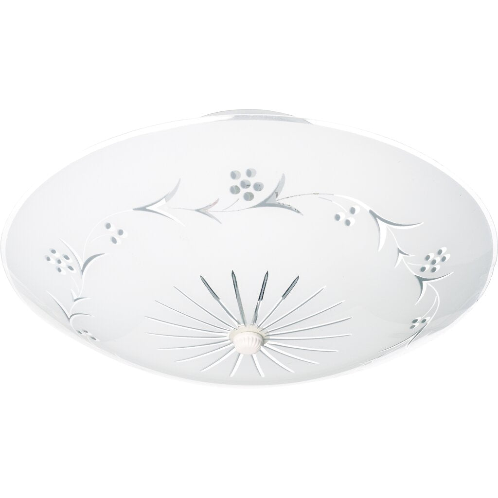 Satco SF76-268 Flush Mount Fixture 2 Light - 12" Flush with Round
