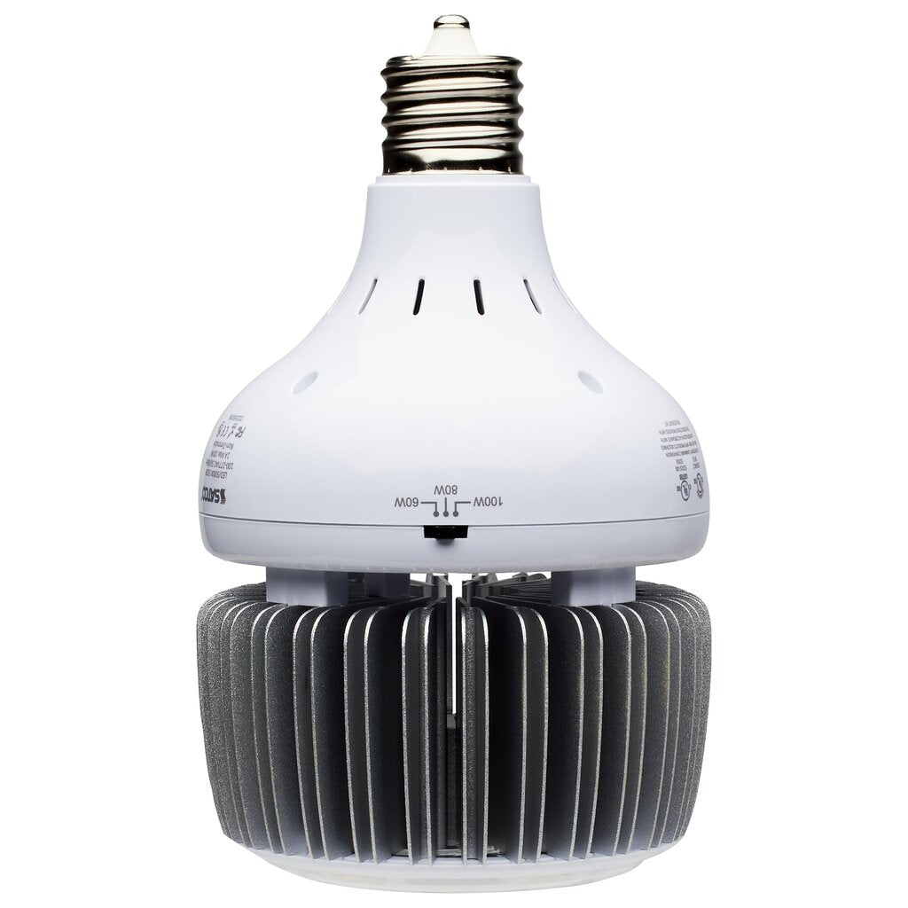 Satco S33112 60W/80W/100W LED Light Bulb