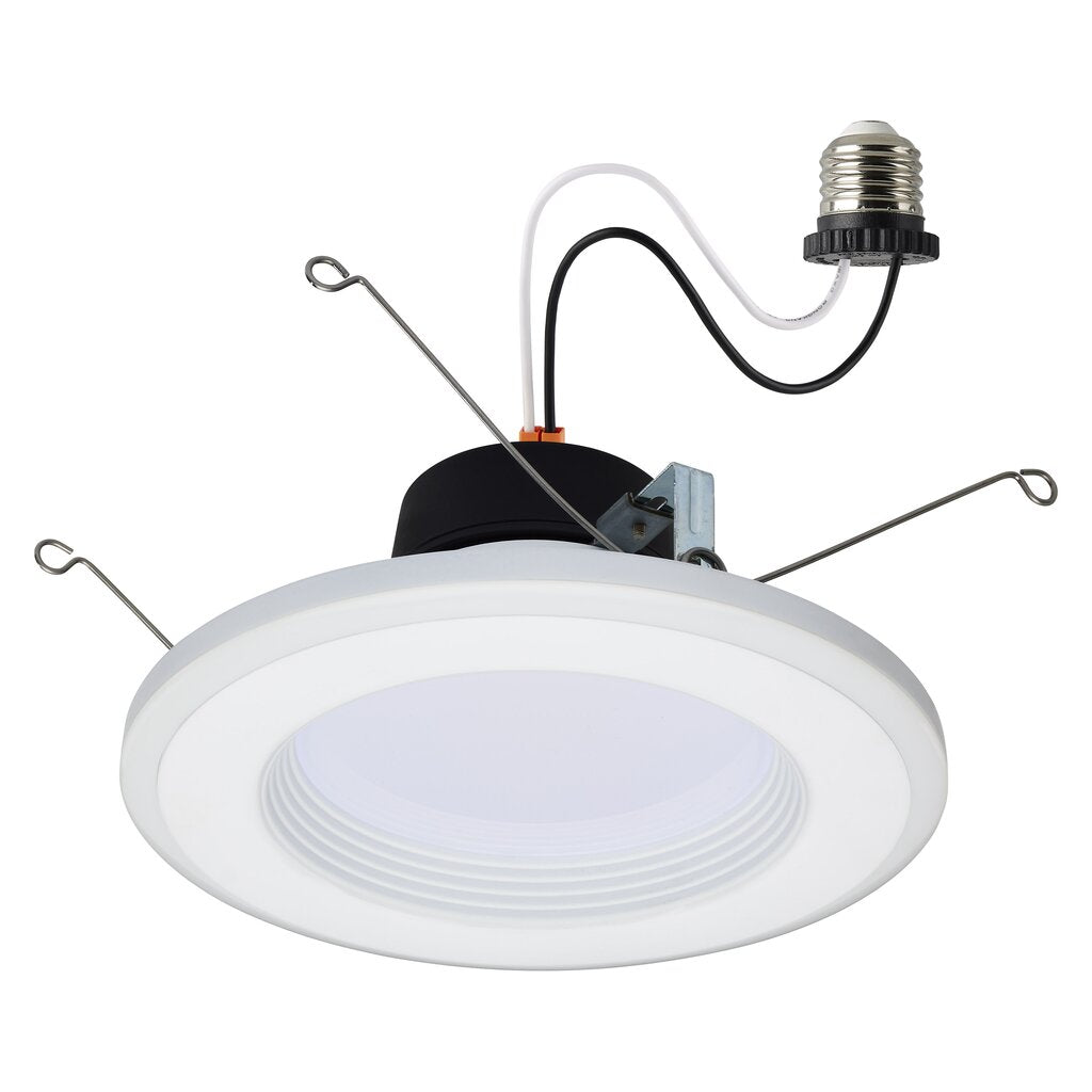 Satco S11846 9W LED Downlight Retrofit Fixture 5-6 inch; CCT