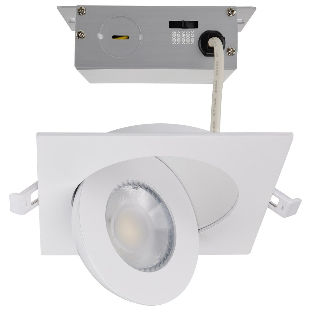 Satco S11841 9W LED Remote Driver LED Downlight Fixture CCT