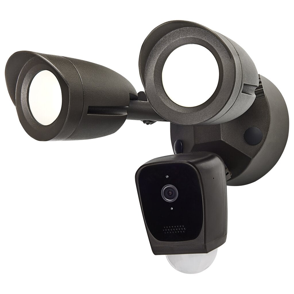 Satco 65-902 20W LED Security Camera Fixture Bullet Outdoor SMART