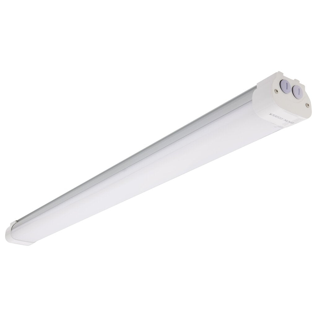 Satco 65-831R1 40W/50W/60W LED Vapor Tight Fixture 4 Foot; Tri-Proof
