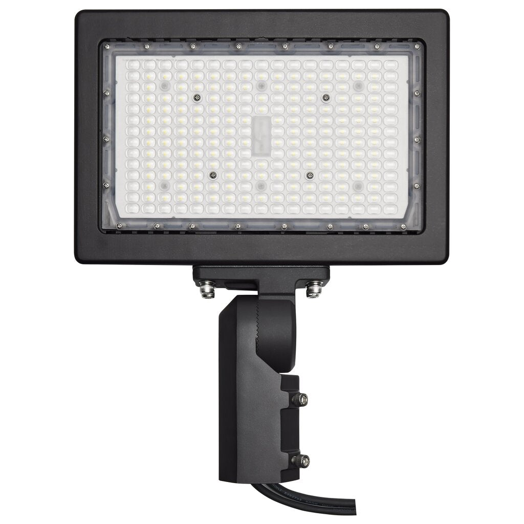 Satco 65-620R1 150W LED Flood Light Fixture 5000K; Bronze Finish