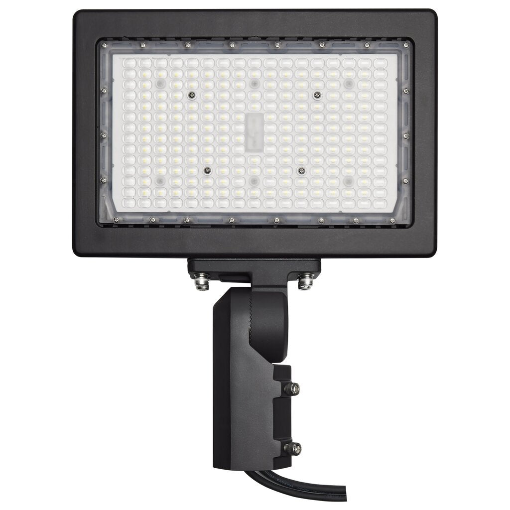 Satco 65-619R1 150W LED Flood Light Fixture 4000K; Bronze Finish