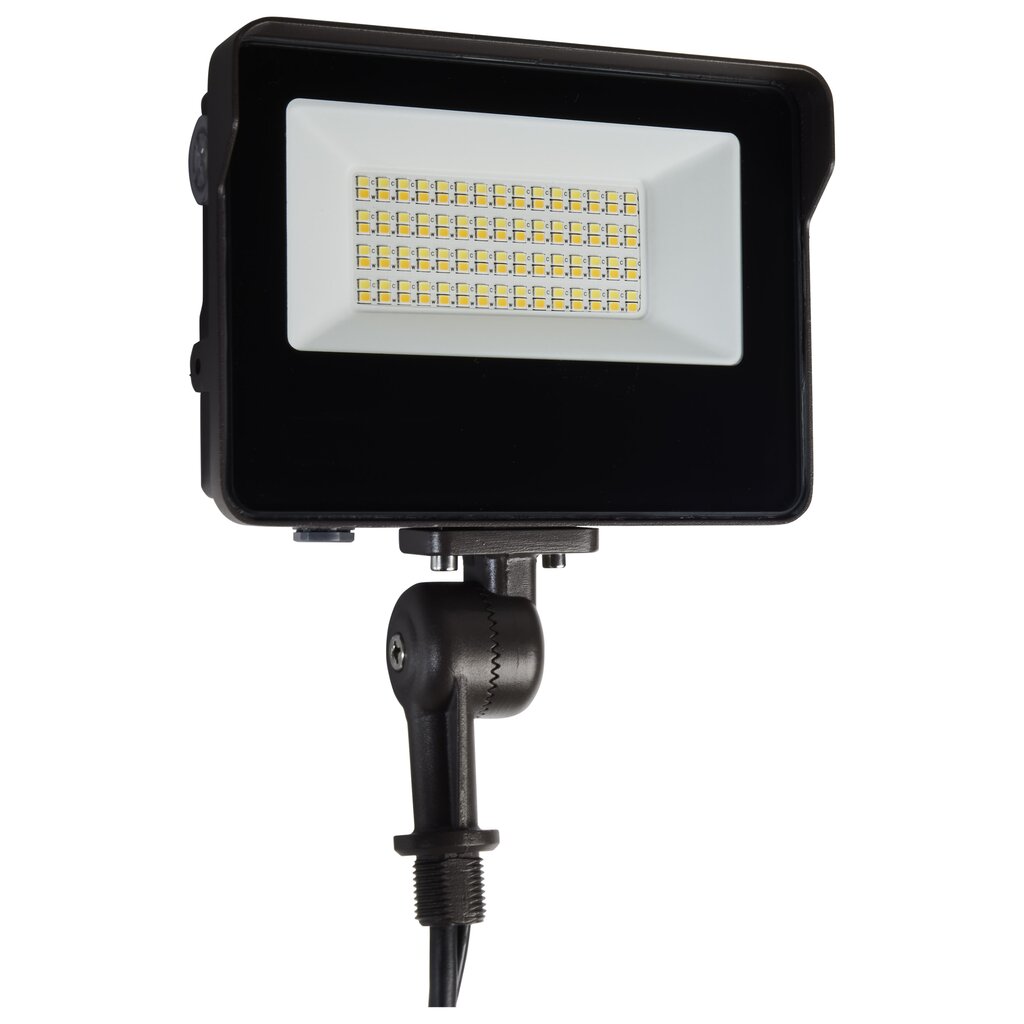 Satco 65-541 15W/25W/35W LED Flood Light Fixture Tempered Glass with