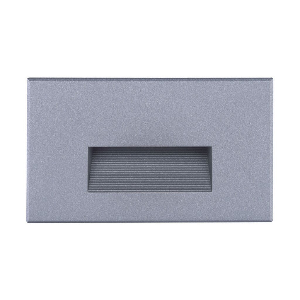 Satco 65-411 5W LED Step Light Fixture Horizontal Gray Finish; 120V