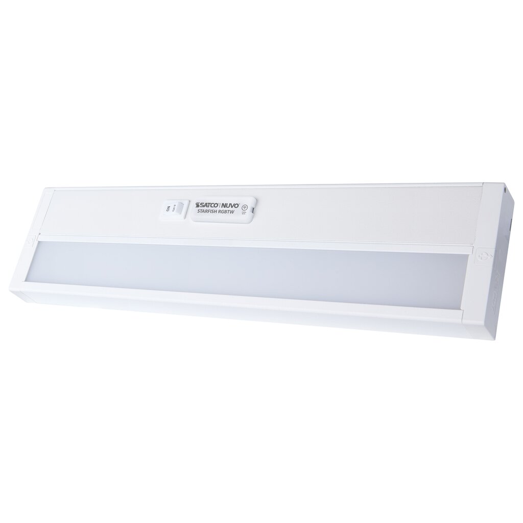 Satco 63-552 9W LED Under Cabinet Fixture 14 Inch; SMART - Starfish;