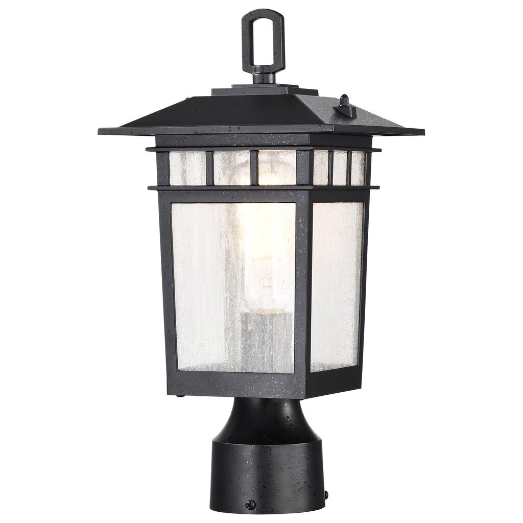Satco 60-5956 Post Lantern Fixture Cove Neck Collection Outdoor Medium