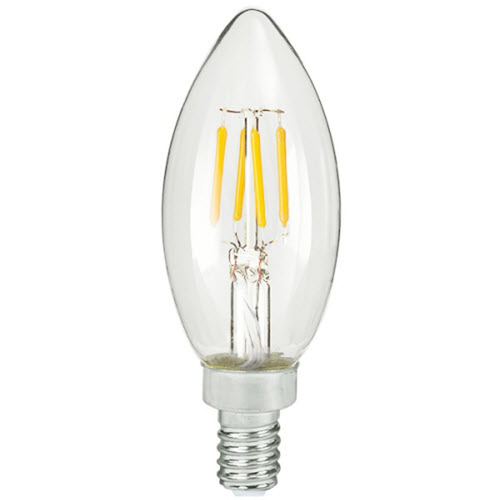 12 pack - TCP FB11D6024E12SCL92 5W B11 Amber LED Light Bulb