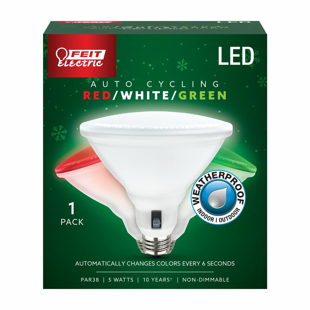 4 pack - Feit Electric PAR38/RGW/CA PAR38 LED Light Bulb