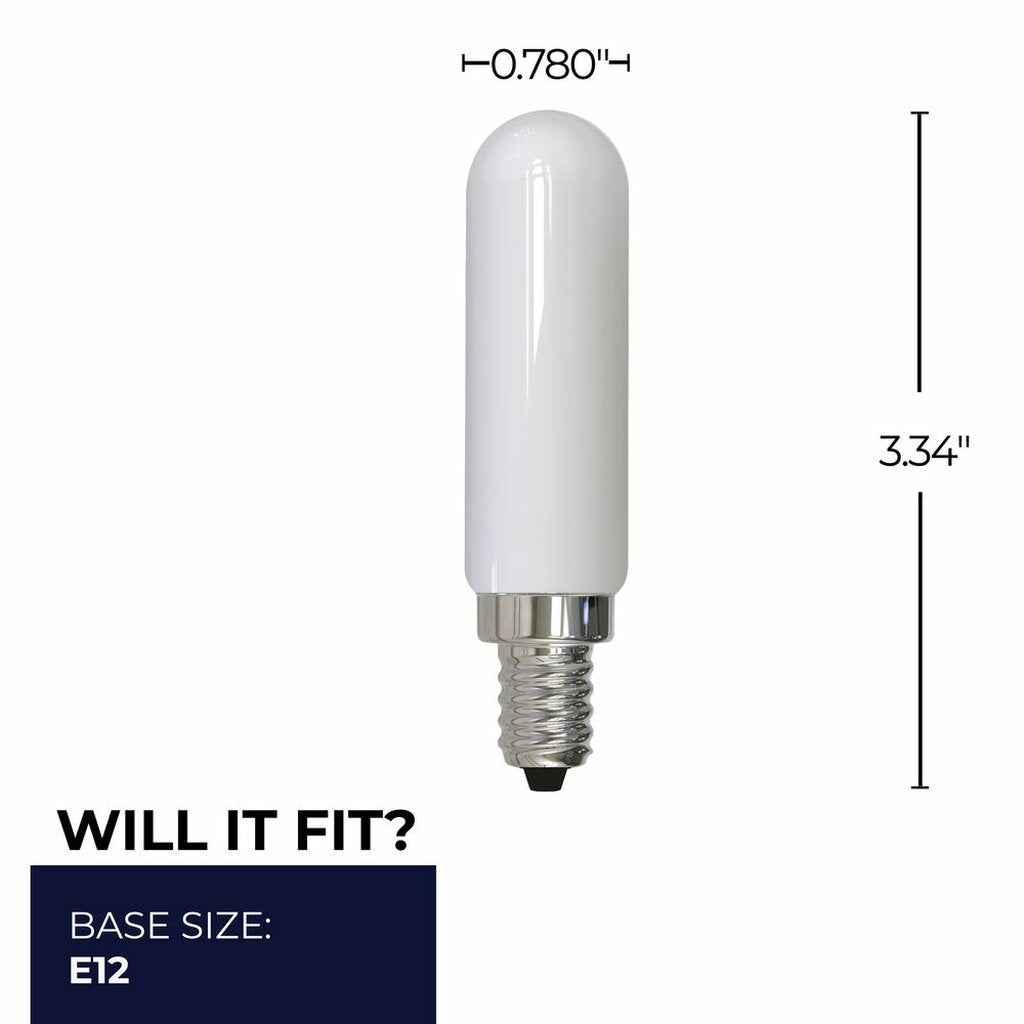 4 pack - Bulbrite 862854 4.5W T6 Soft White Light Bulb