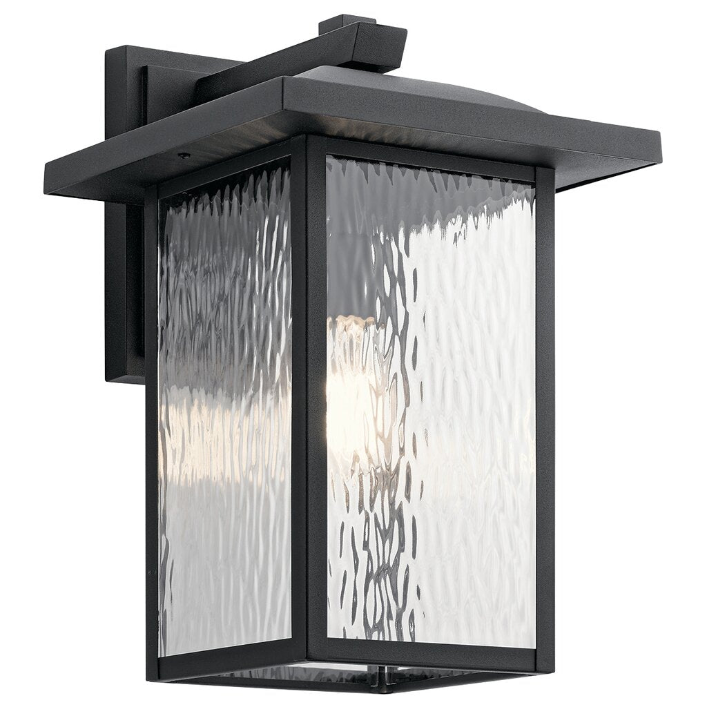 Kichler 49926BKT Fixture The 16in. 1-light outdoor wall light from the