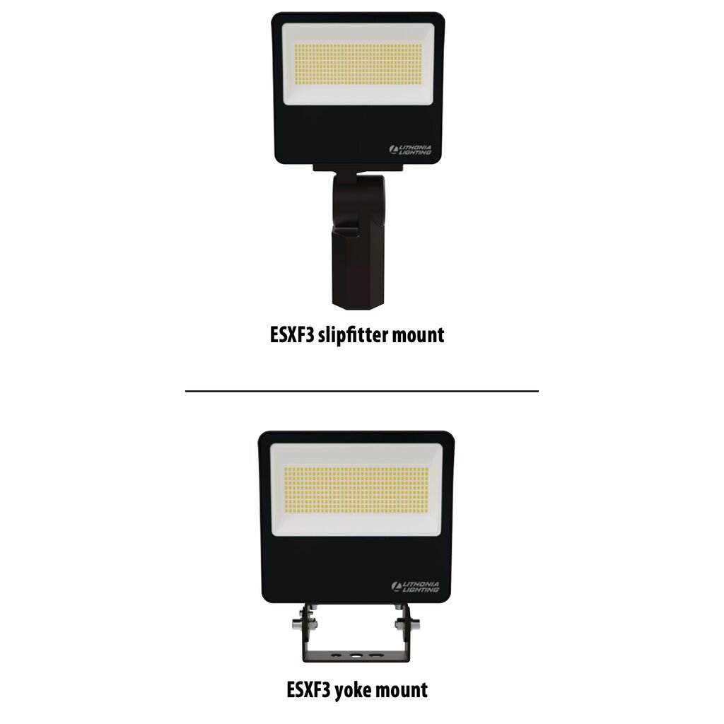 Lithonia ESXF3 ALO SWW2 YS DDB M2 53W/69W/100W LED Flood Light Fixture