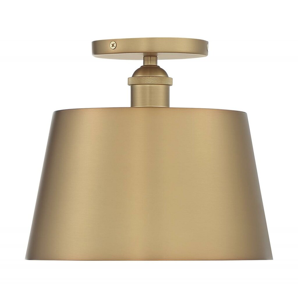 Satco 60-7322 Semi Flush Fixture Motif; 1 Light; 10 in.; Semi-Flush
