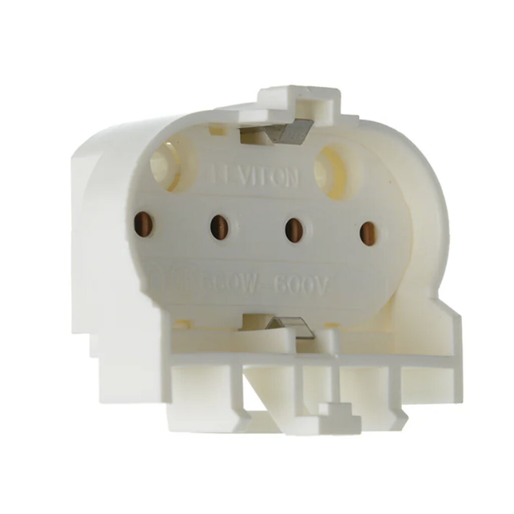 Satco 80-1600 Socket 600W Fluorescent LED Horizontal Snap-In Mounting