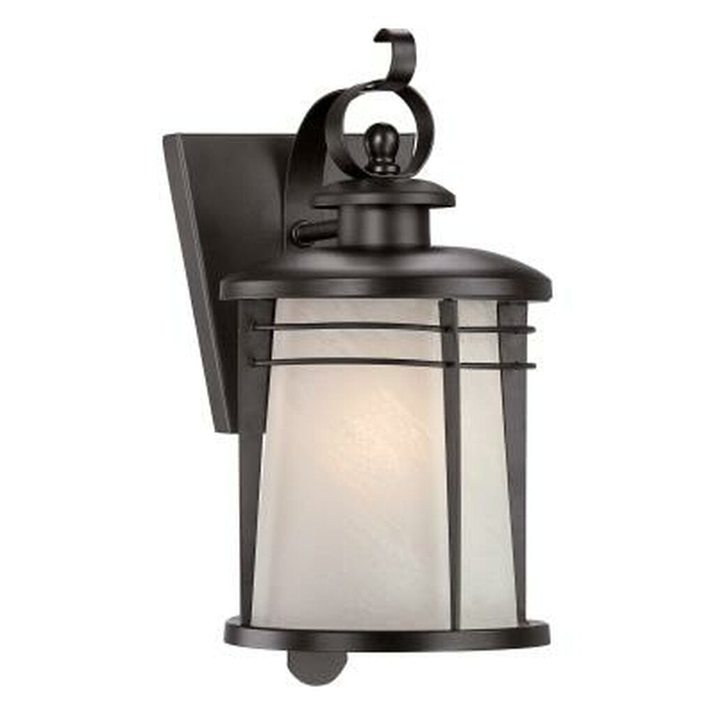 Westinghouse 6674100 Wall Pack Fixture 1 Light Wall Weathered Bronze