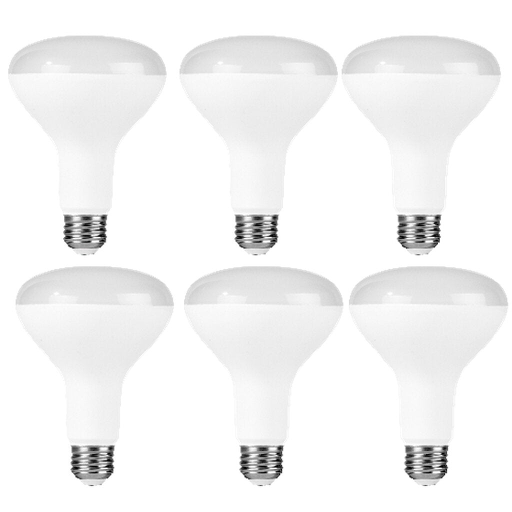 6 pack - Halco 80295 8W BR30 3000K LED Light Bulb