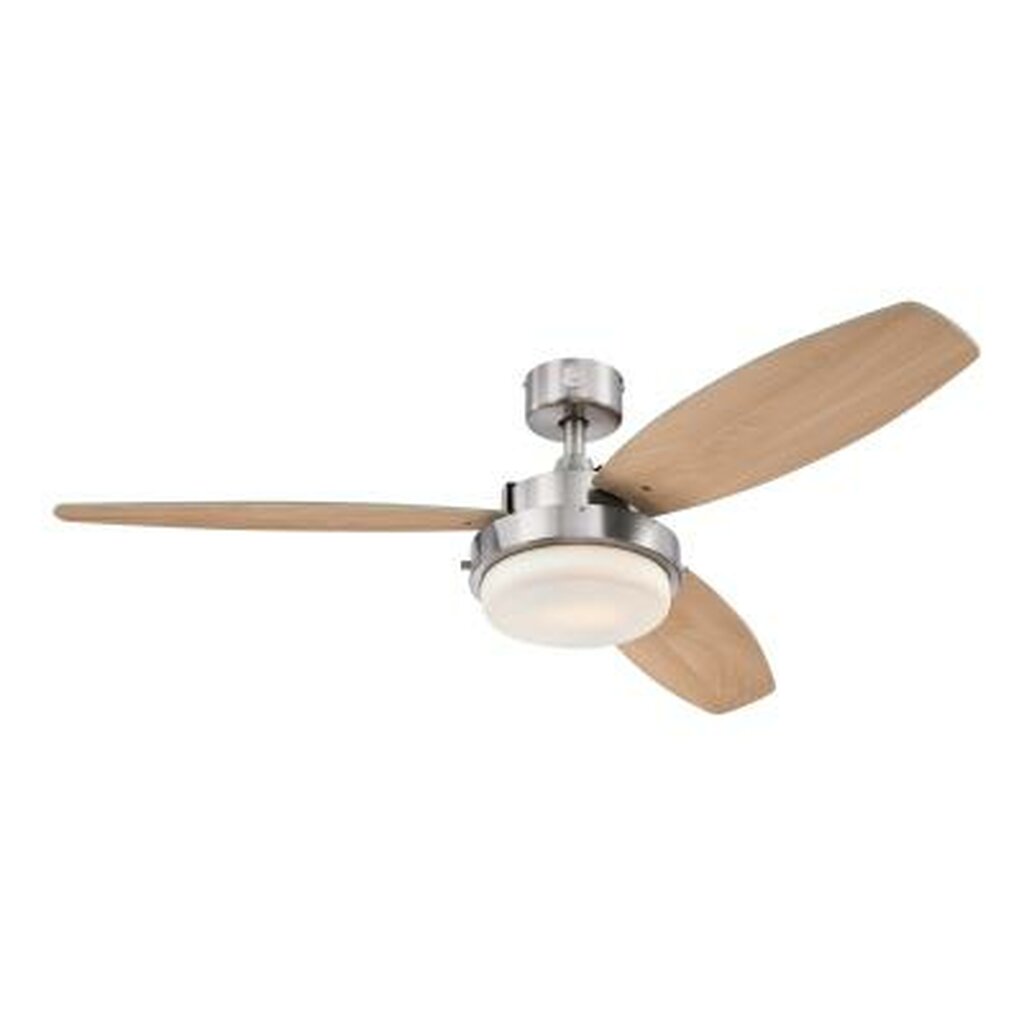 Westinghouse 7209000 8W 52" Brushed Nickel Finish Reversible Blades