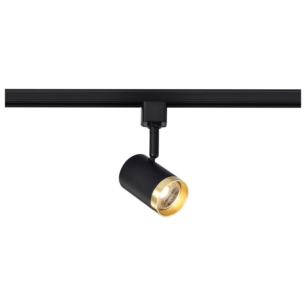 Satco TH647 12W LED Fixture Small Cylindrical Track Head - 3000K Matte