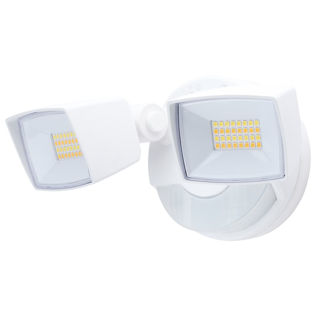 Satco 65-997 17W/25W LED Fixture Security Light with Nightlight - PIR