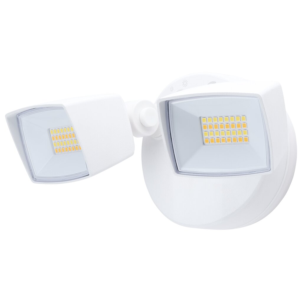 Satco 65-995 17W/25W LED Fixture Security Light - Dual Head Field