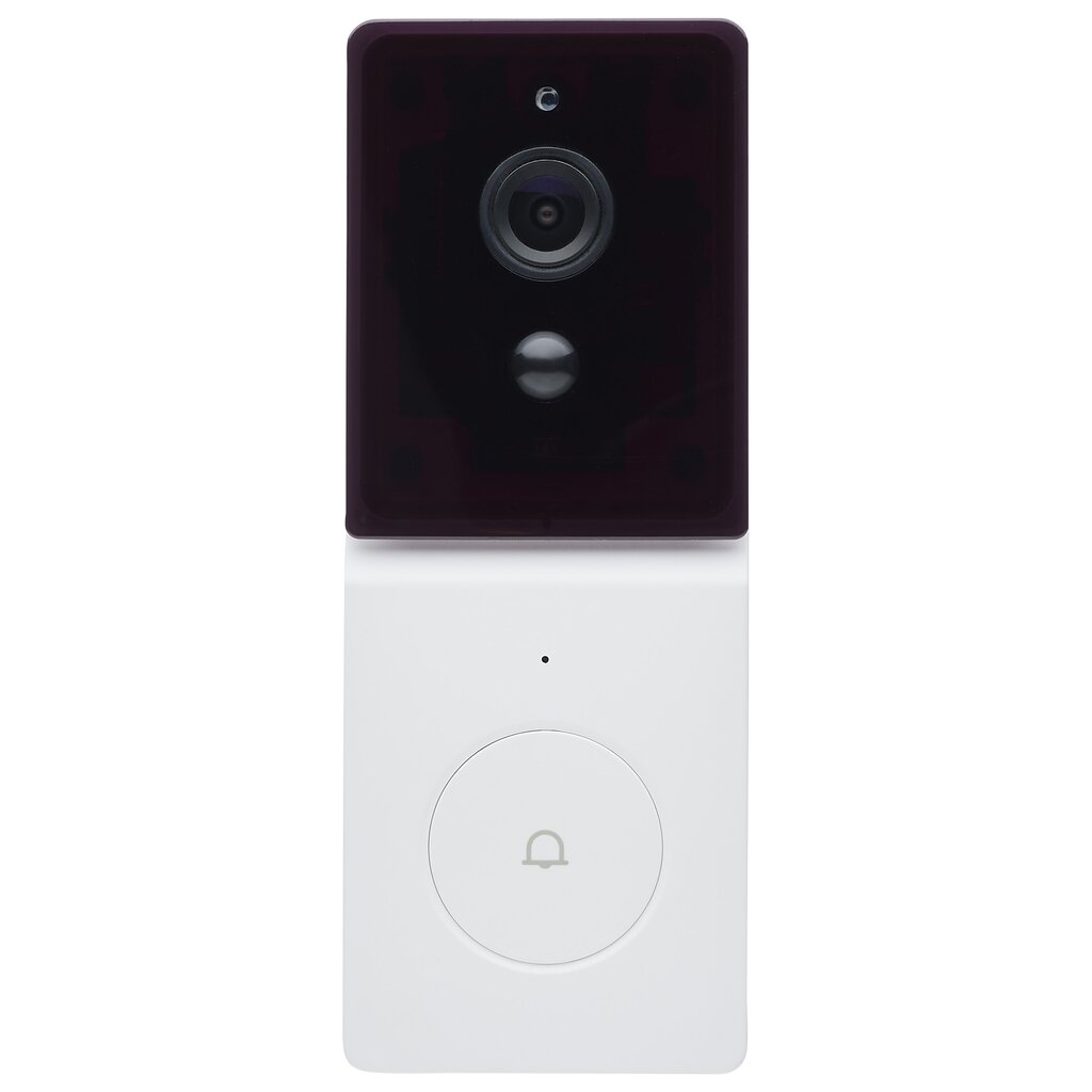 Satco 65-935 Fixture Starfish - SMART Doorbell Security Camera White
