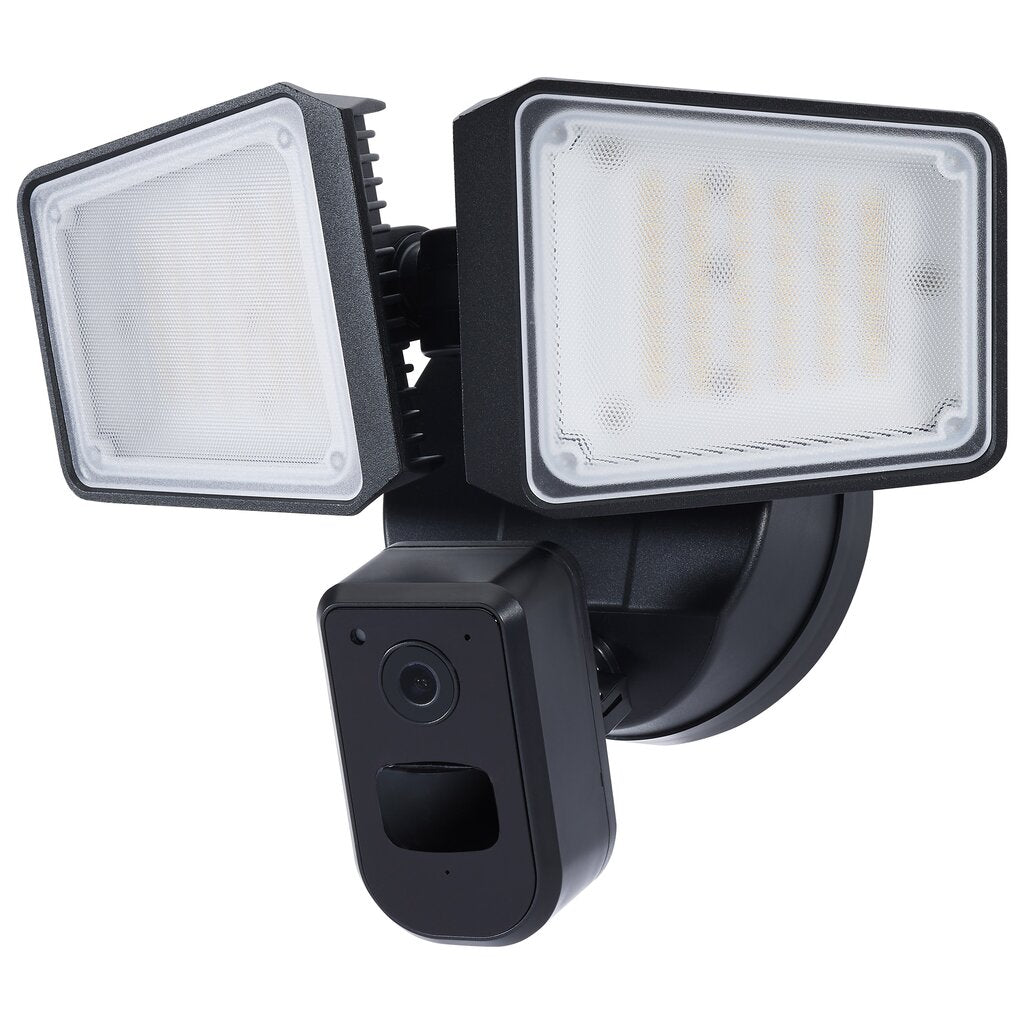 Satco 65-921 36W LED Fixture Rectangular Outdoor SMART Security Light