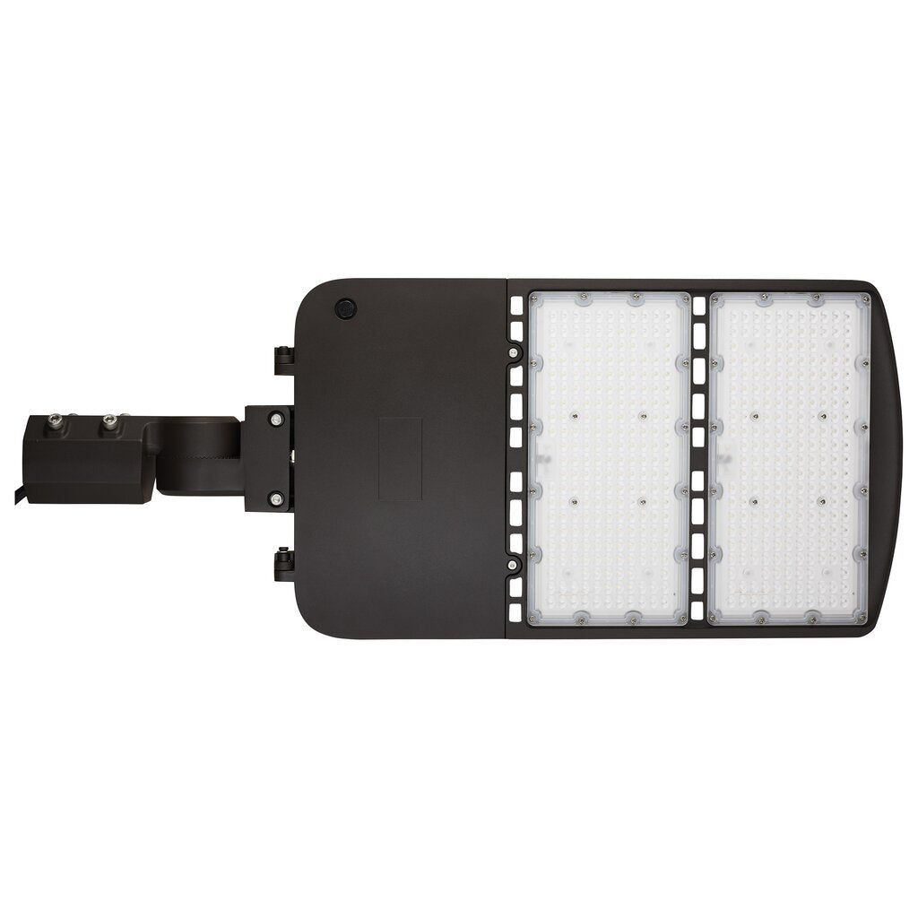 Satco 65-866-5 240W LED Fixture Area Light Type V - Bronze Finish